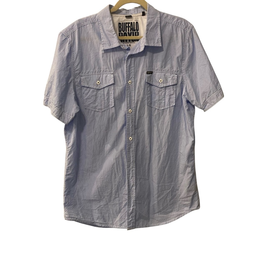 Buffalo David bitton large short sleeve casual shirt